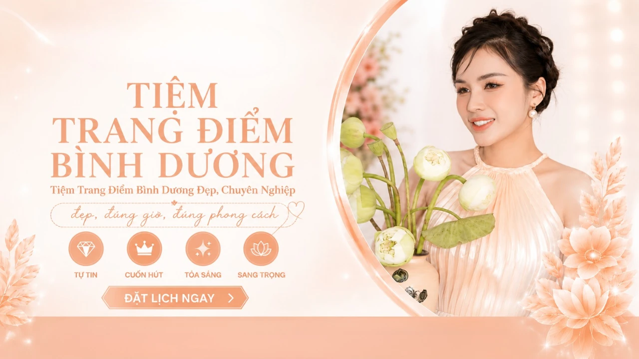 Dịch Vụ Trang Điểm Bình Dương Đẹp Tự Nhiên, Chuyên Nghiệp